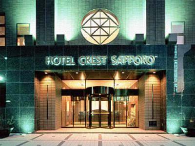 Crest Sapporo Hotel Exterior foto